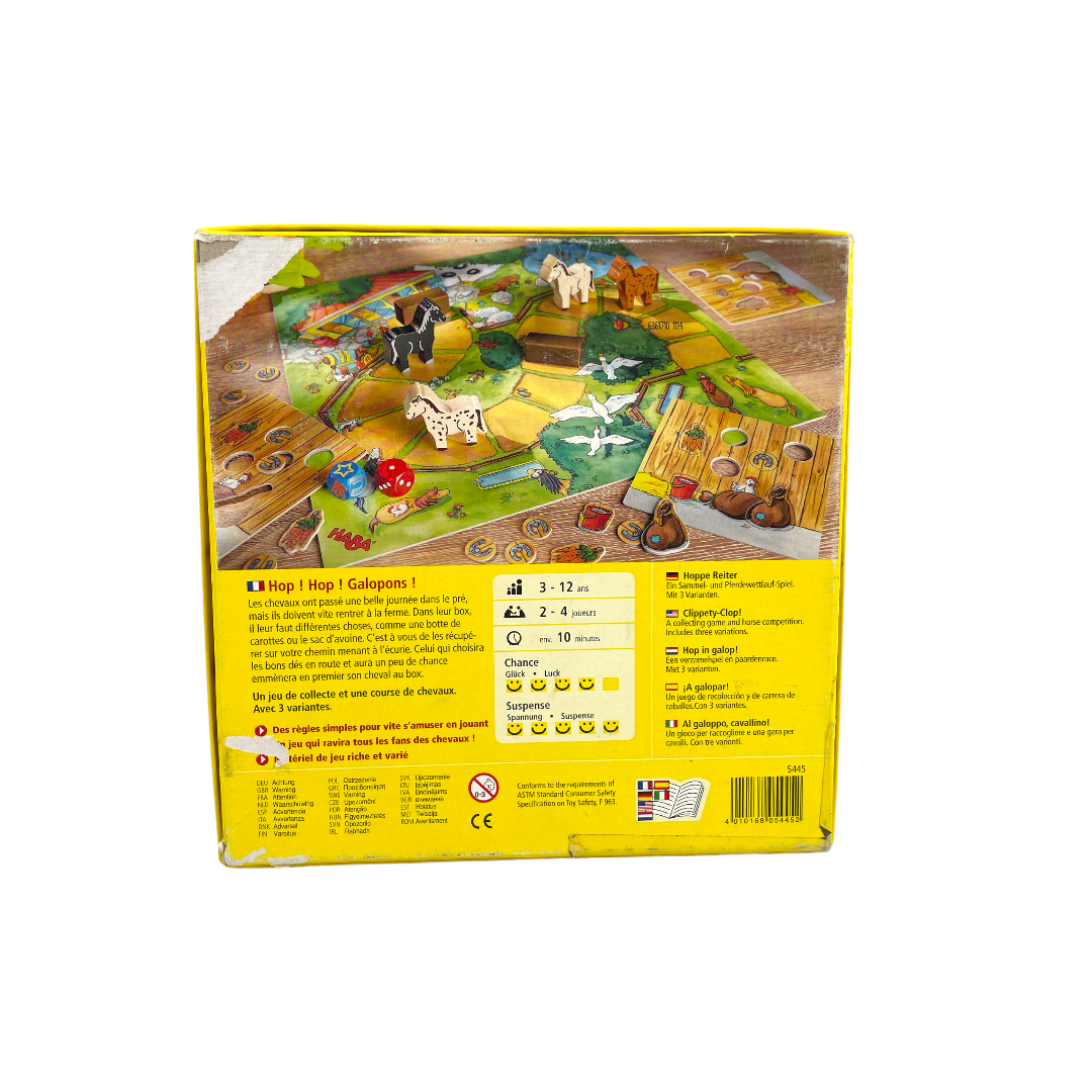 Hop ! Hop ! Galopons !