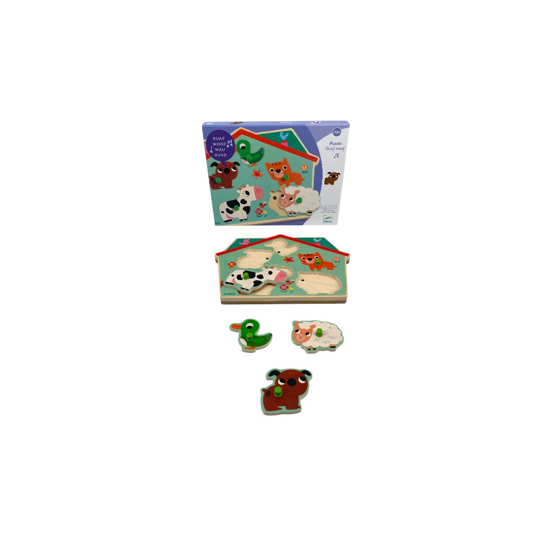 Puzzle sonore - Ouaf Woof