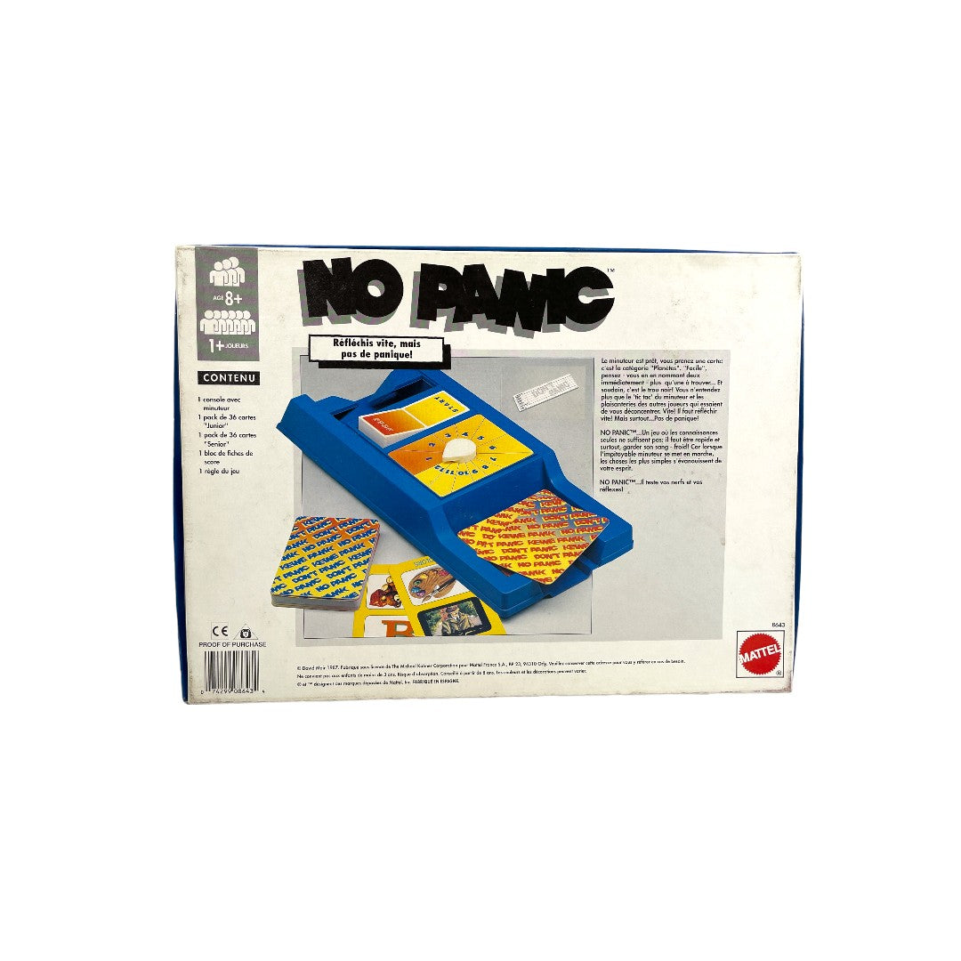 No panic - Édition 1987