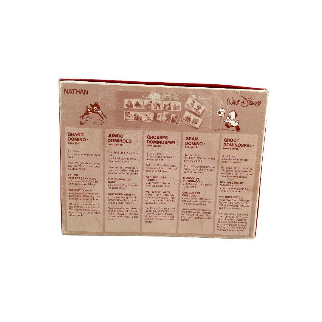 Grand domino - Walt Disney