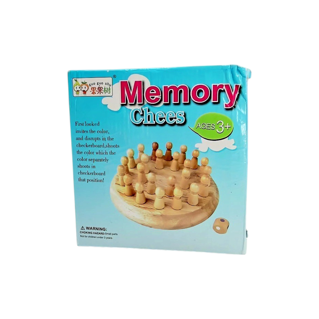 Jeu de mémoire - Memory en bois