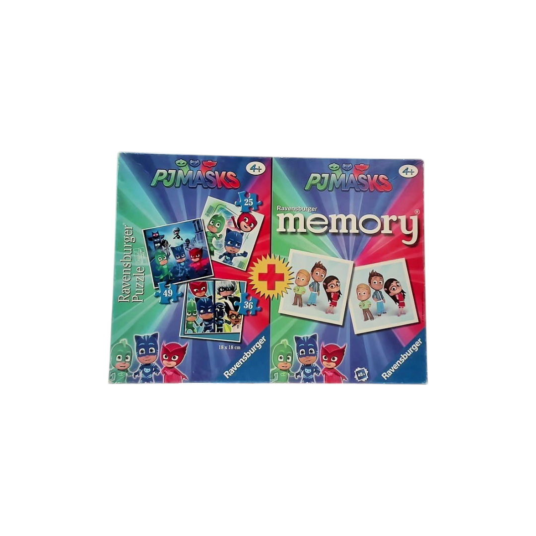PJ Masks - Memory et puzzles évolutifs - x3