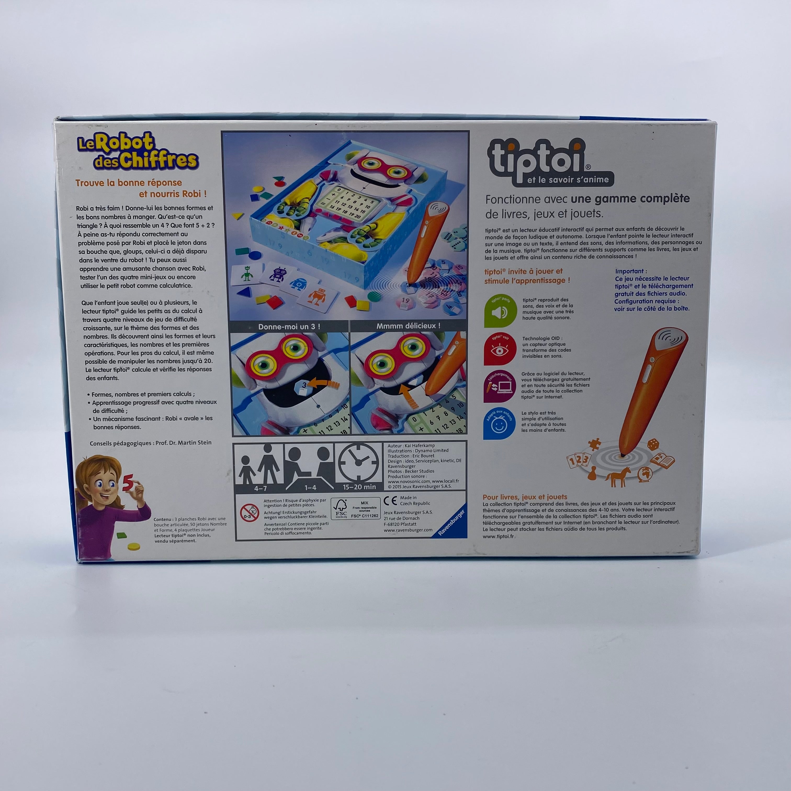 Tiptoi - Le robot des chiffres- Édition 2015