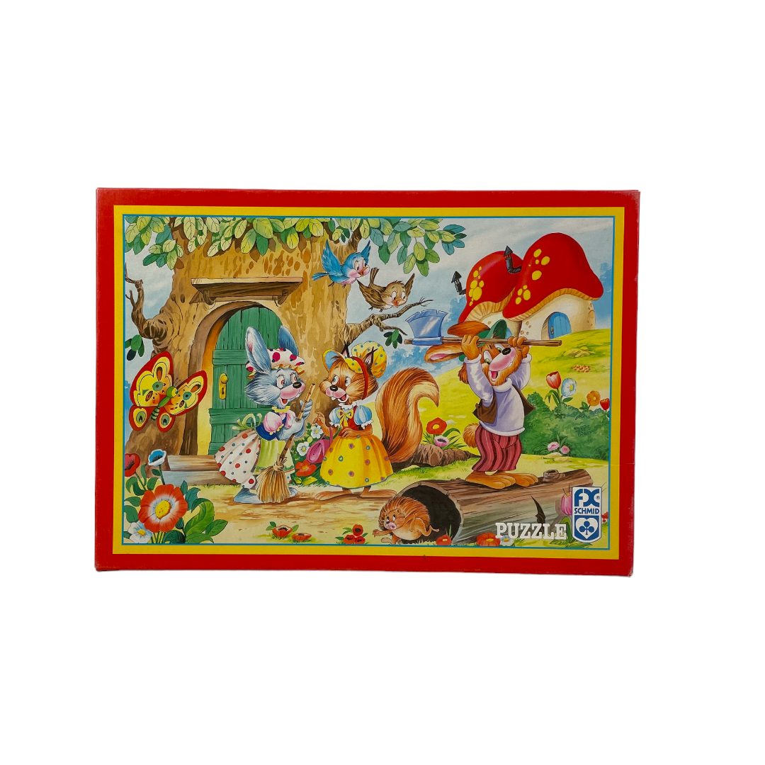 Puzzle - Maison des lièvres - 36 pièces