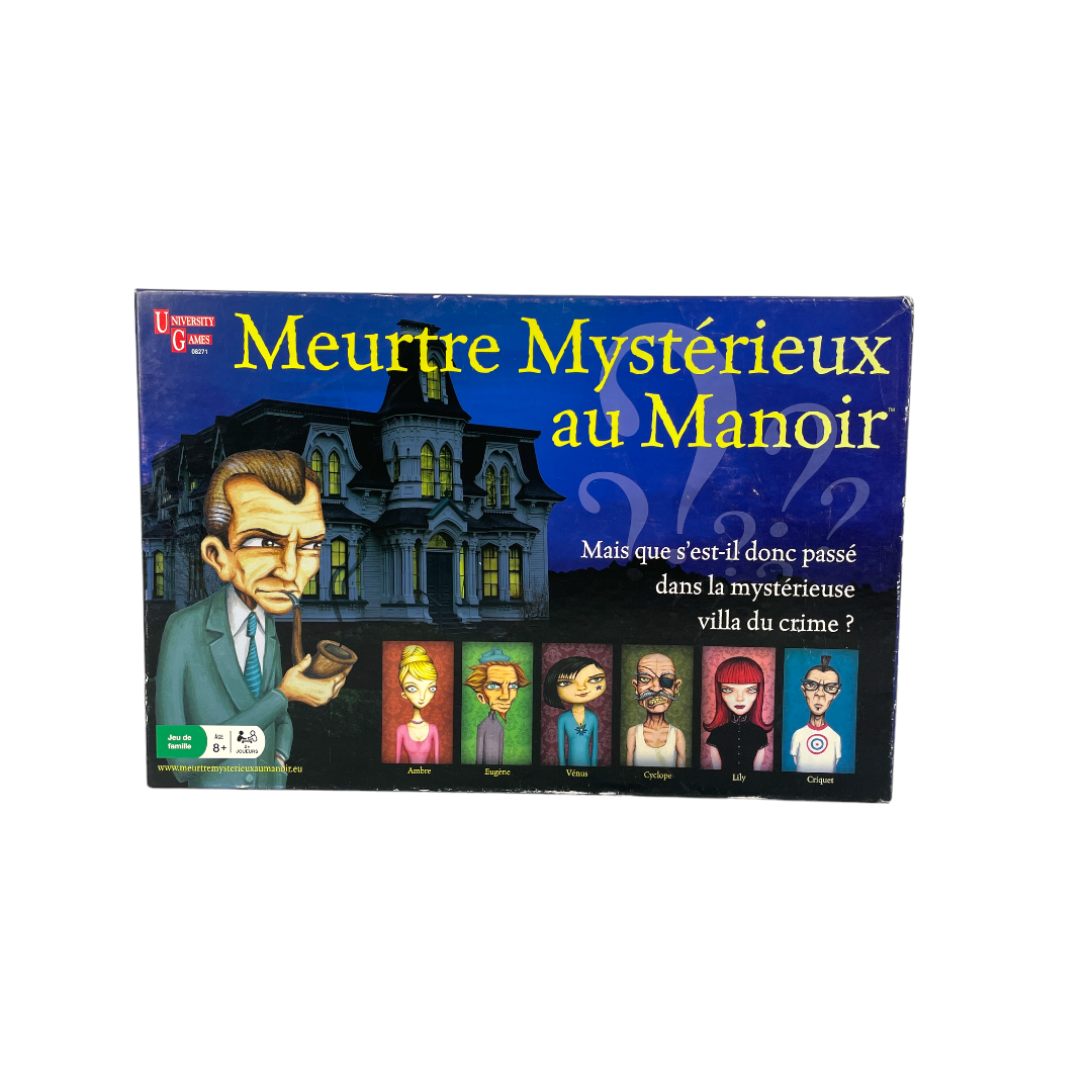 Meurtre mystérieux au manoir- Édition 2010