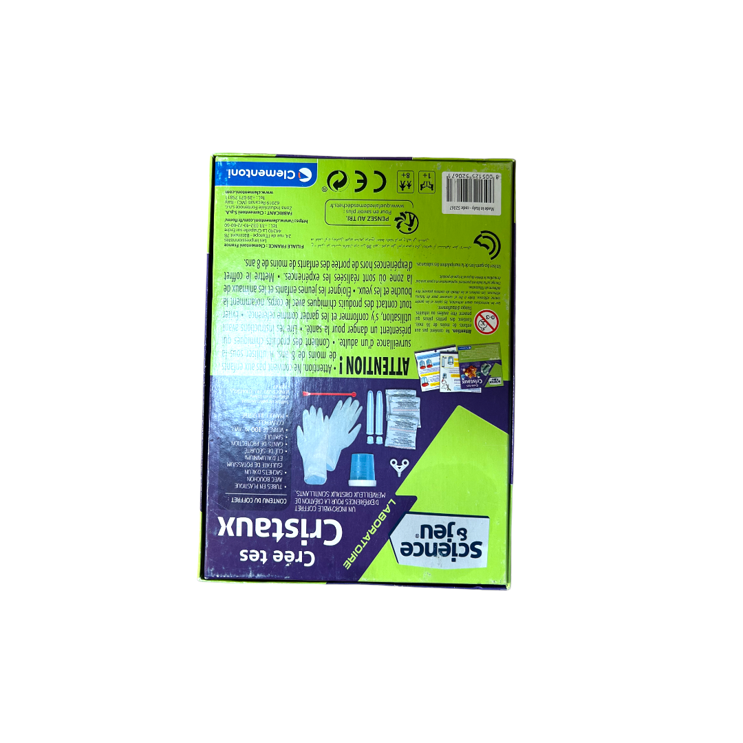 Sciences & jeu - Crée tes cristaux