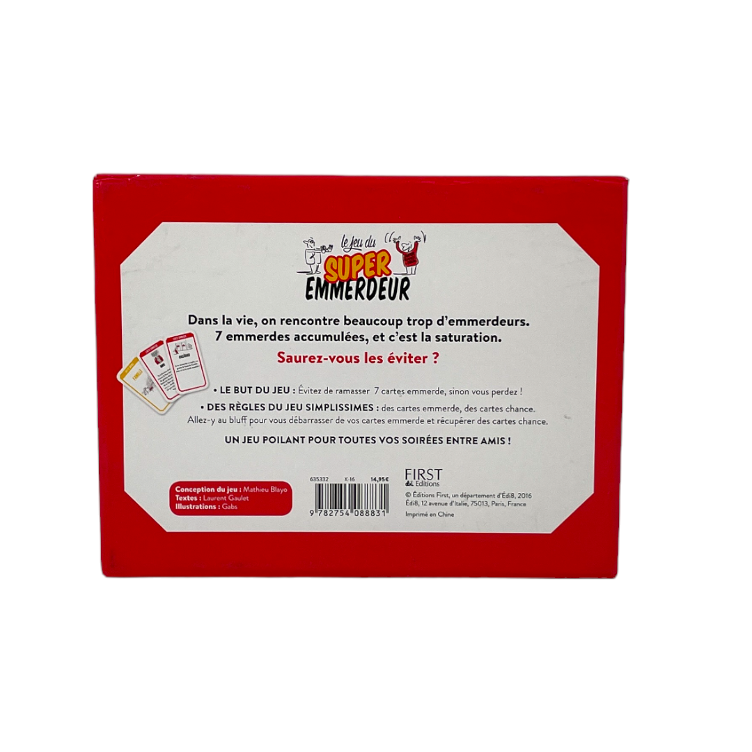 Le jeu du super emmerdeur- Édition 2016