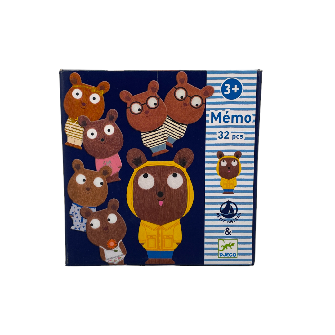Mémo - Petit Bateau - Ourson