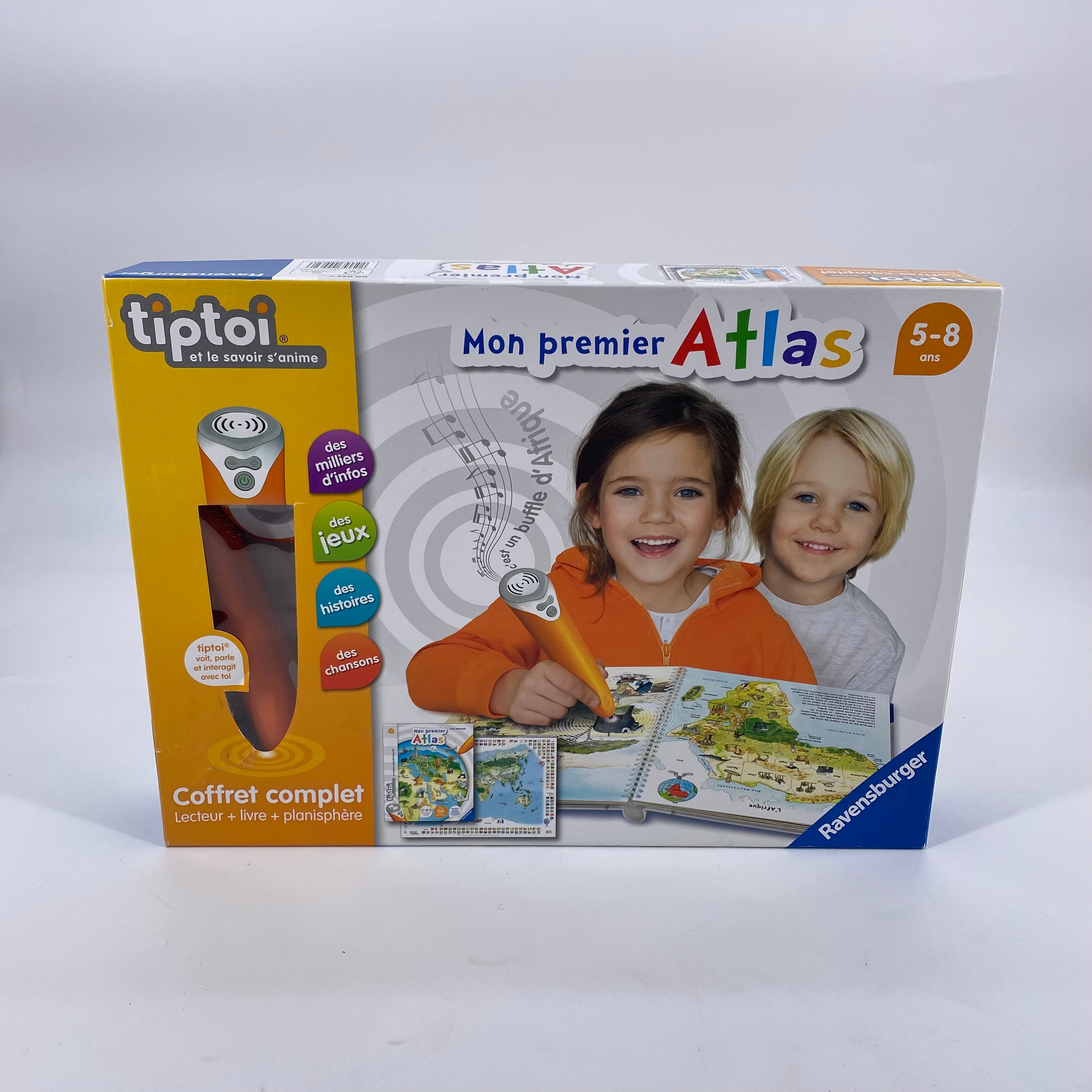Tiptoi Mon premier Atlas et son lecteur interactif- Édition 2019