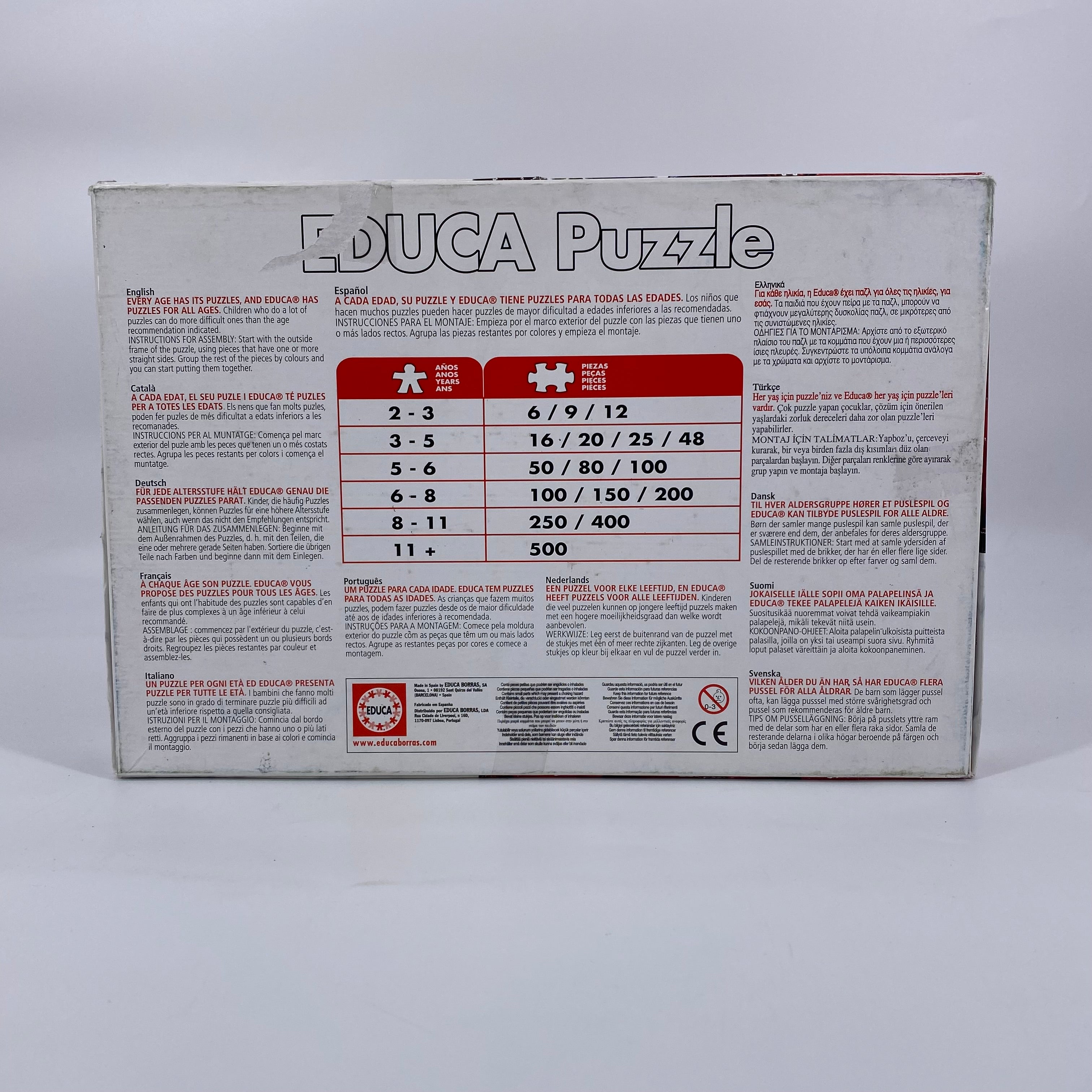 Puzzle Disney - The world of cars - 100 pièces- Édition 2008