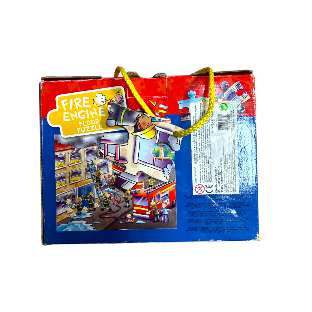 Fire Engine Floor Puzzle - 45 pièces