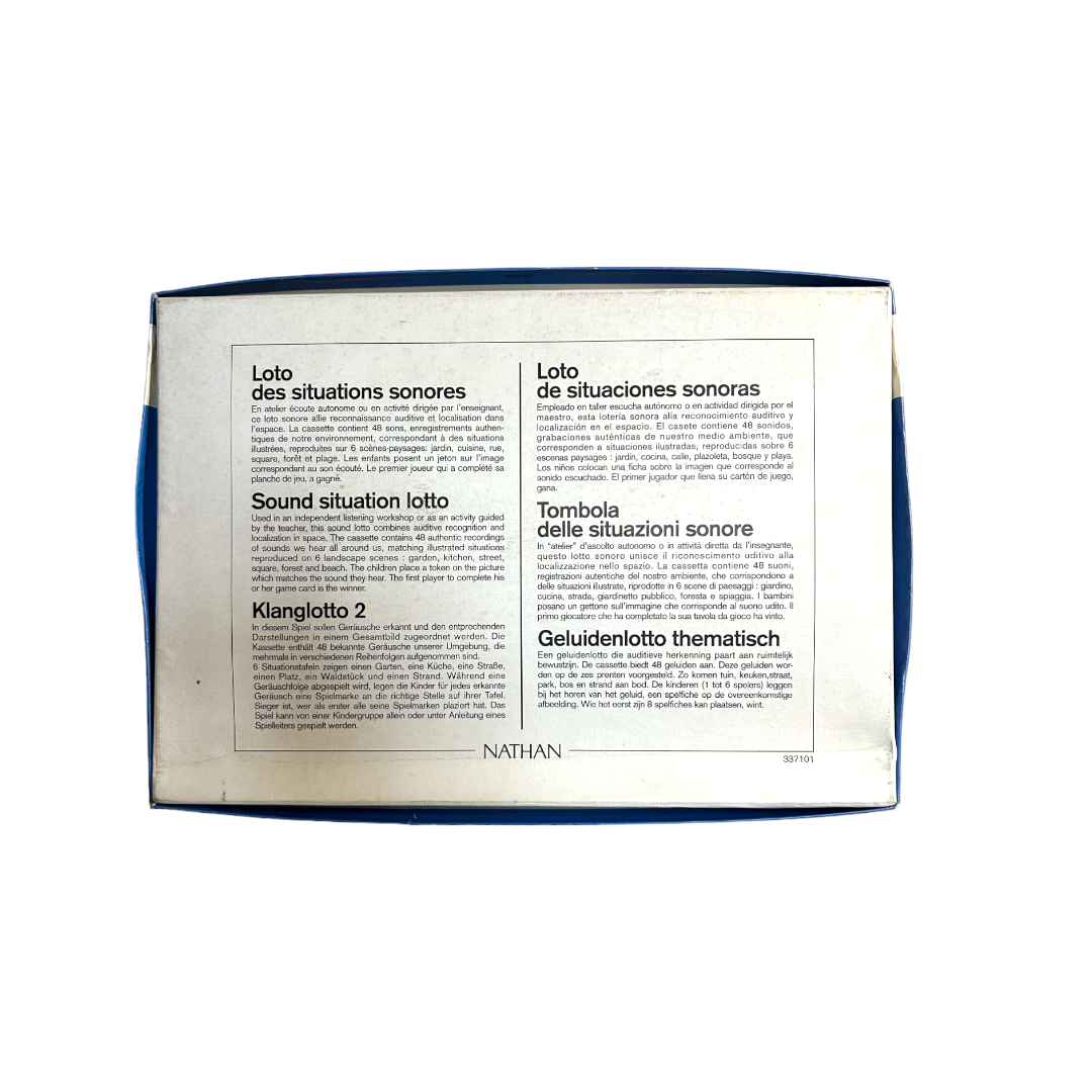 Loto des situations sonores