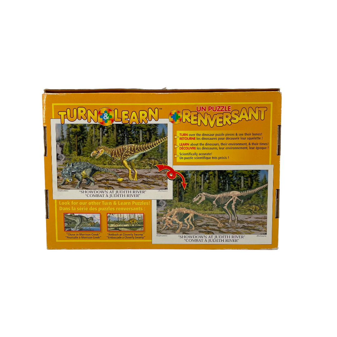 Turn & learn - Un puzzle renversant - Dinosaure- Édition 2000
