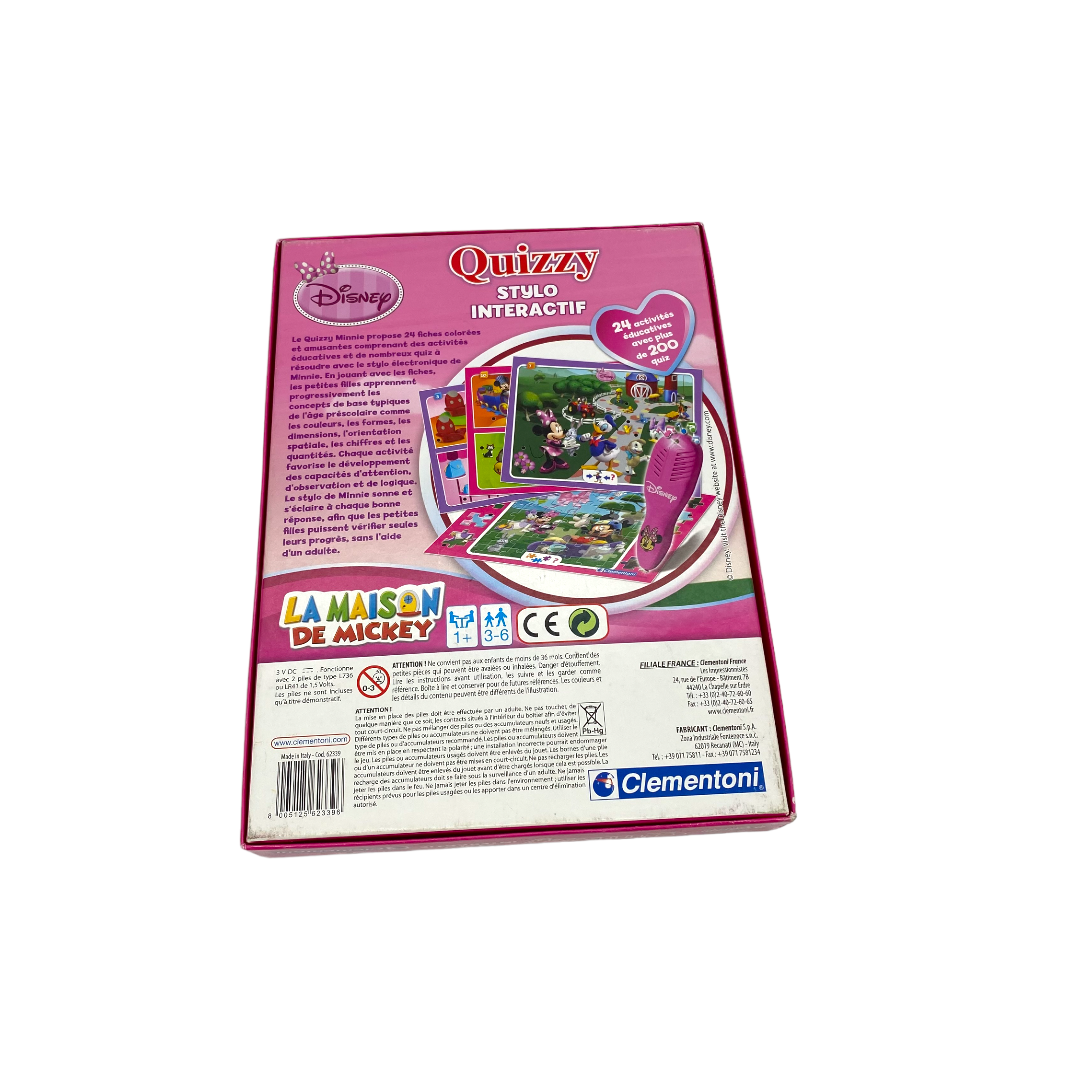 Disney quizzy stylo interactif - Minnie