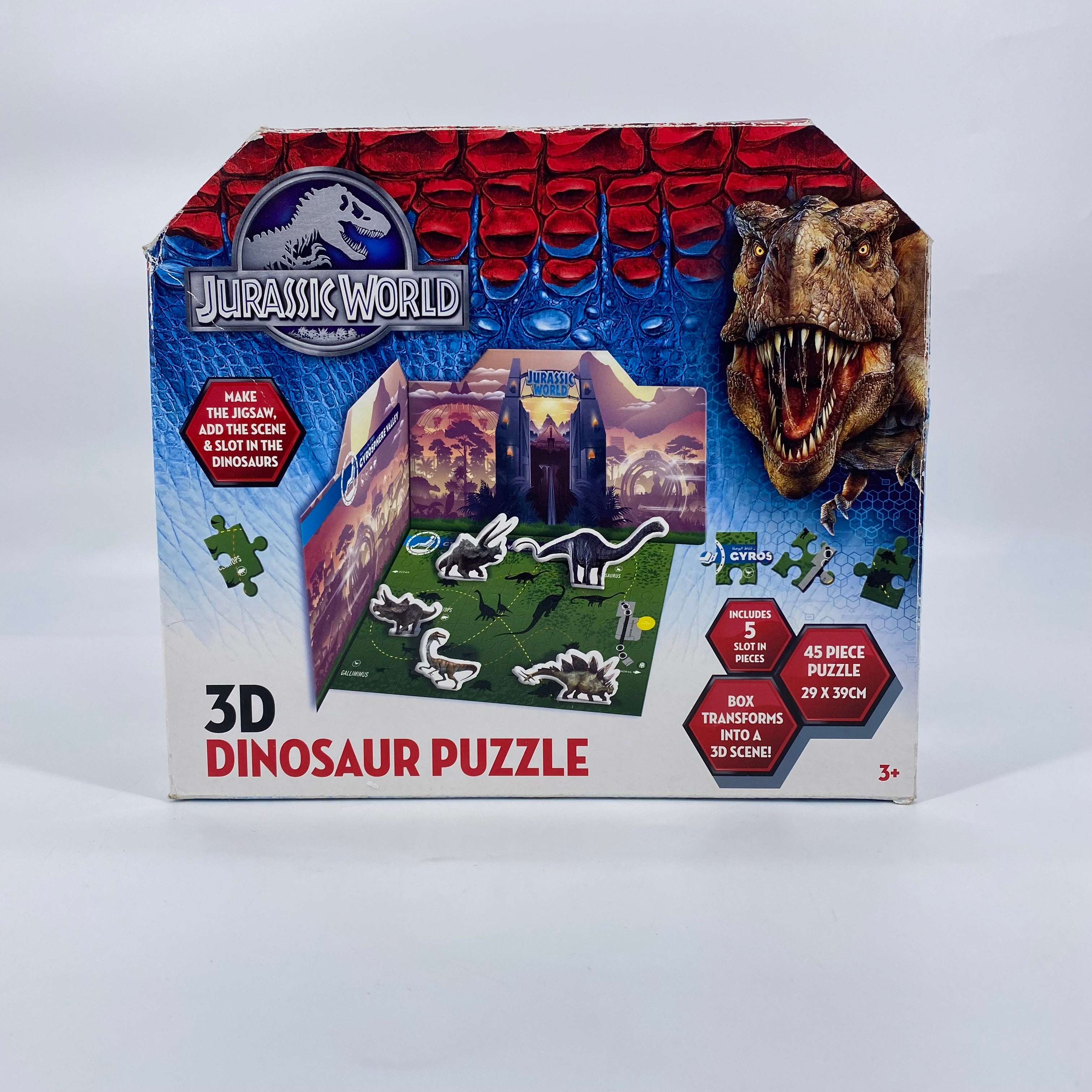 Puzzle 3D - Dinosaure - Jurassic world - 45 pièces