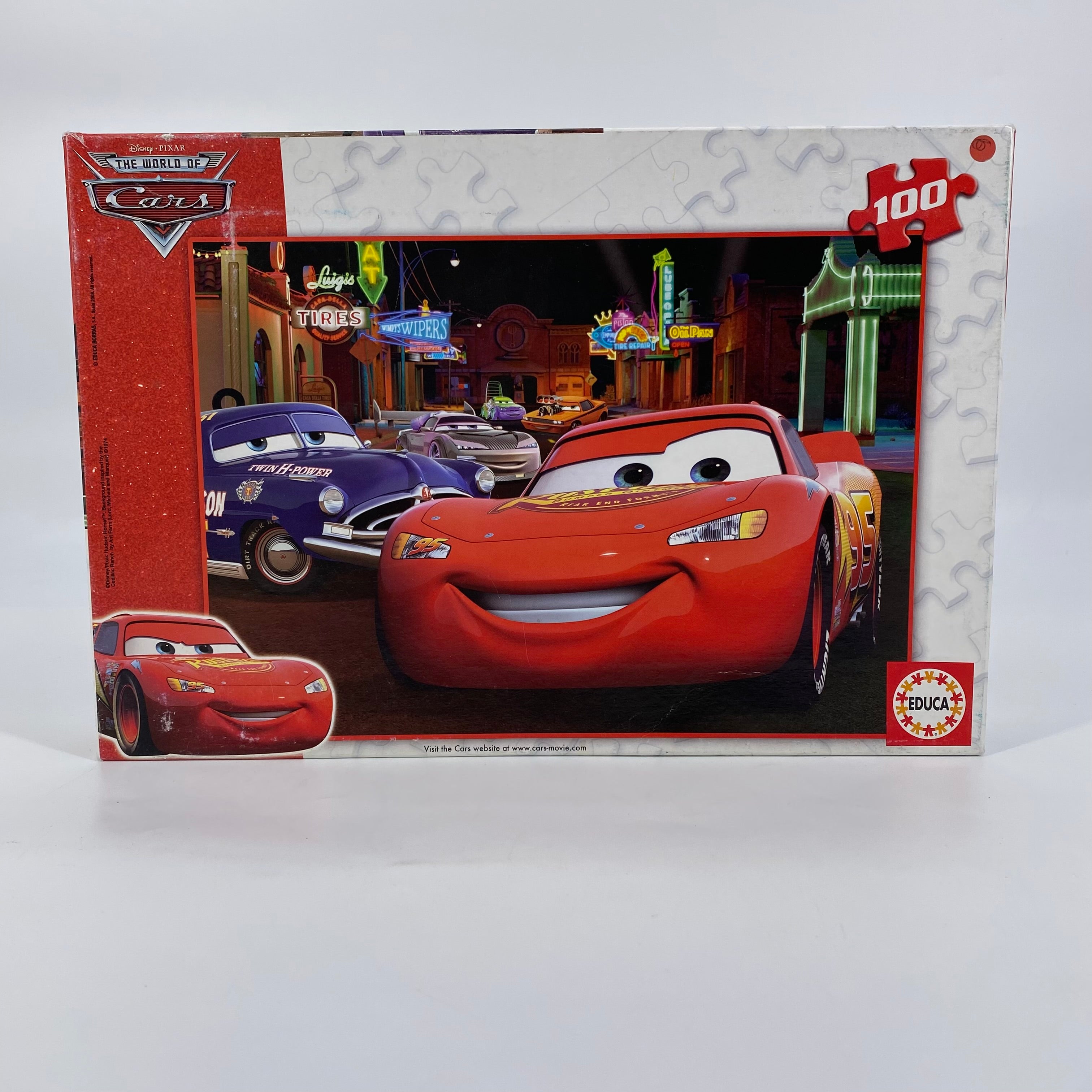 Puzzle Disney - The world of cars - 100 pièces- Édition 2008