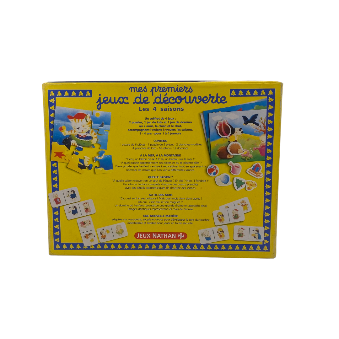 Mes premiers jeux de découvertes - Les 4 saisons- Édition 1995