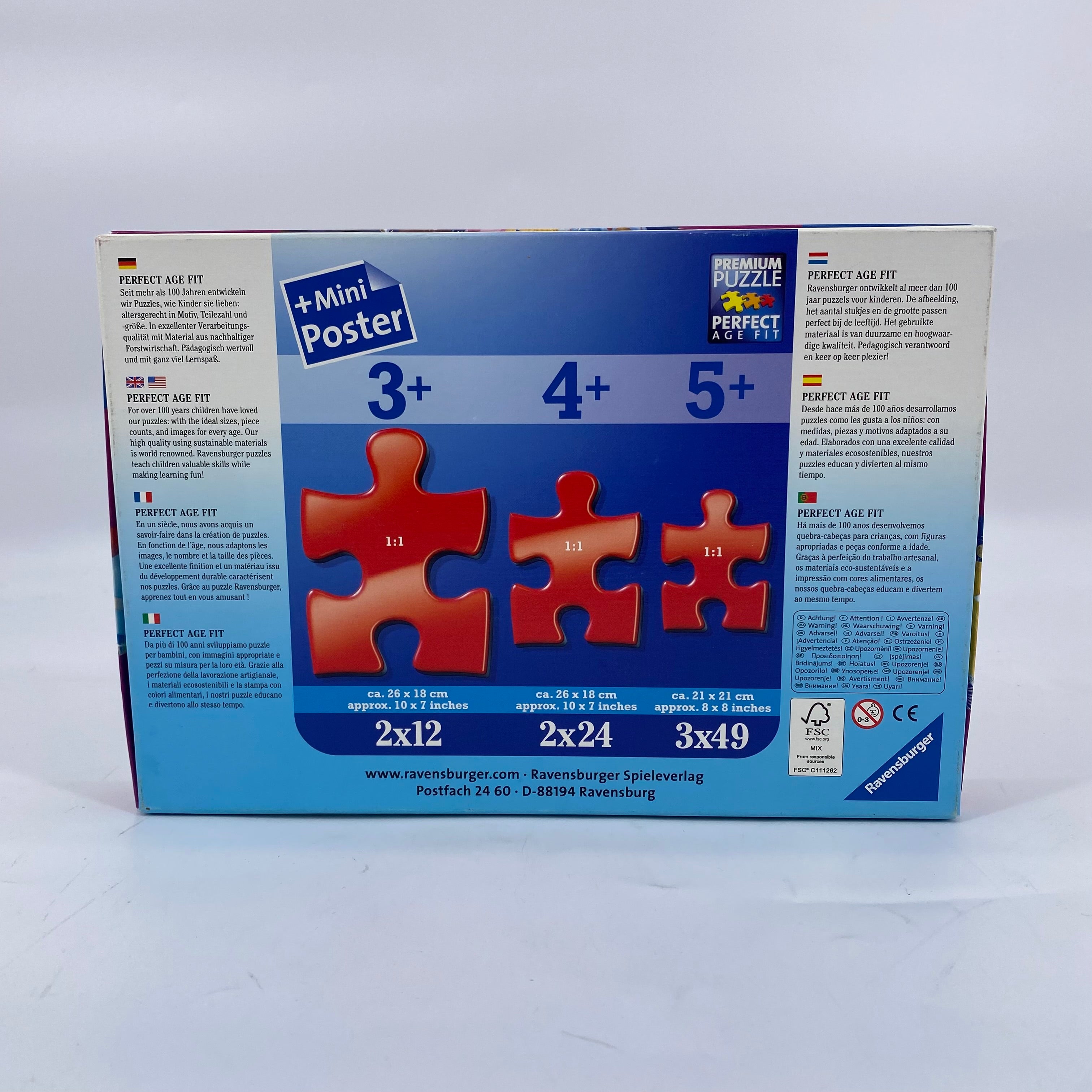 Puzzle Disney - Les princesses réunies - 2x24 pièces- Édition 2013