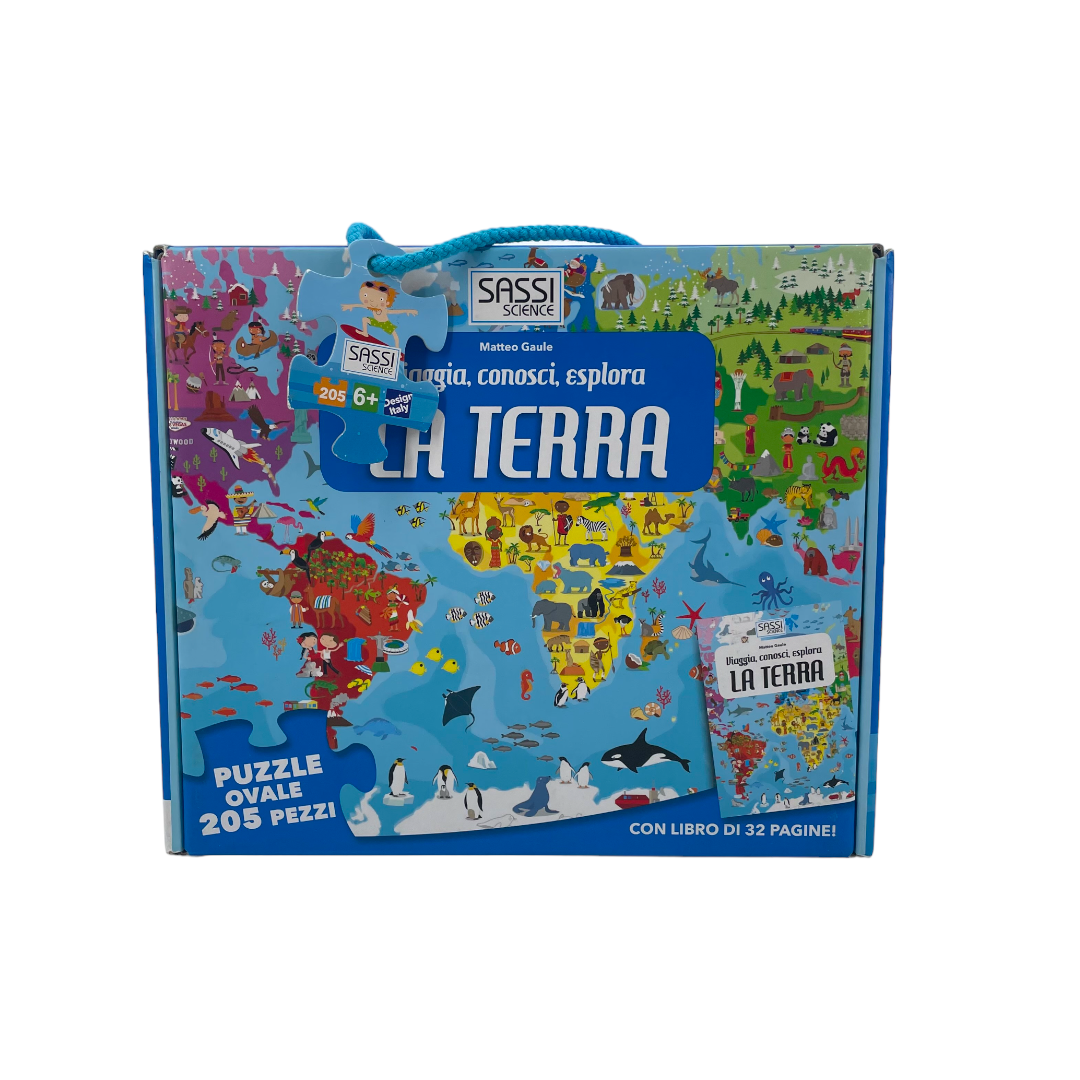 Puzzle "La terra" - 205 pièces- Édition 2015