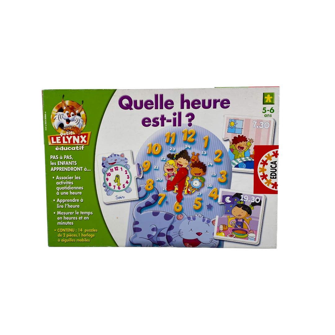 Le petit lynx - Quelle heure est-il ?