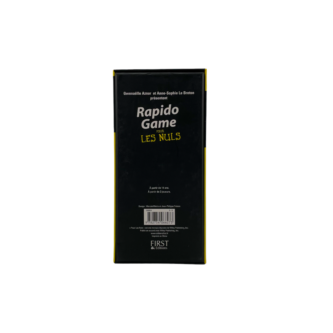 Rapido Game pour les Nuls- Édition 2014