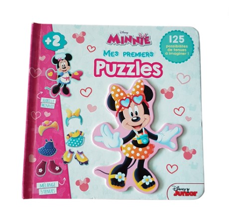 Livre puzzle Disney - Minnie mes premiers puzzles