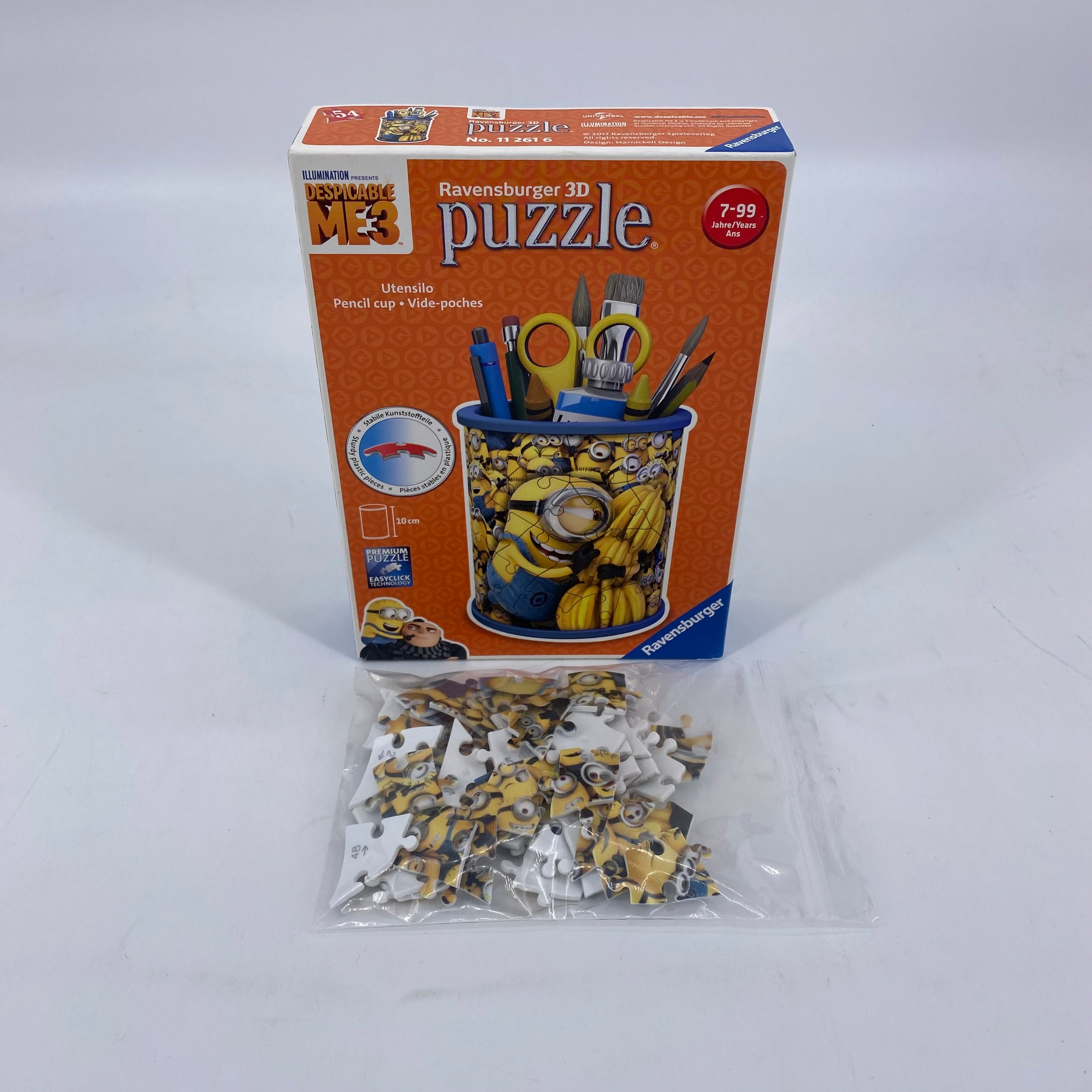 Puzzle 3D - Vide poche - Les Minions - 54 pièces- Édition 2017
