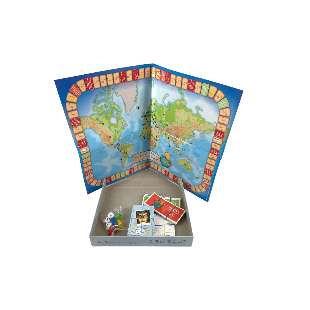 Le monde en 100 pays avec le Petit Prince