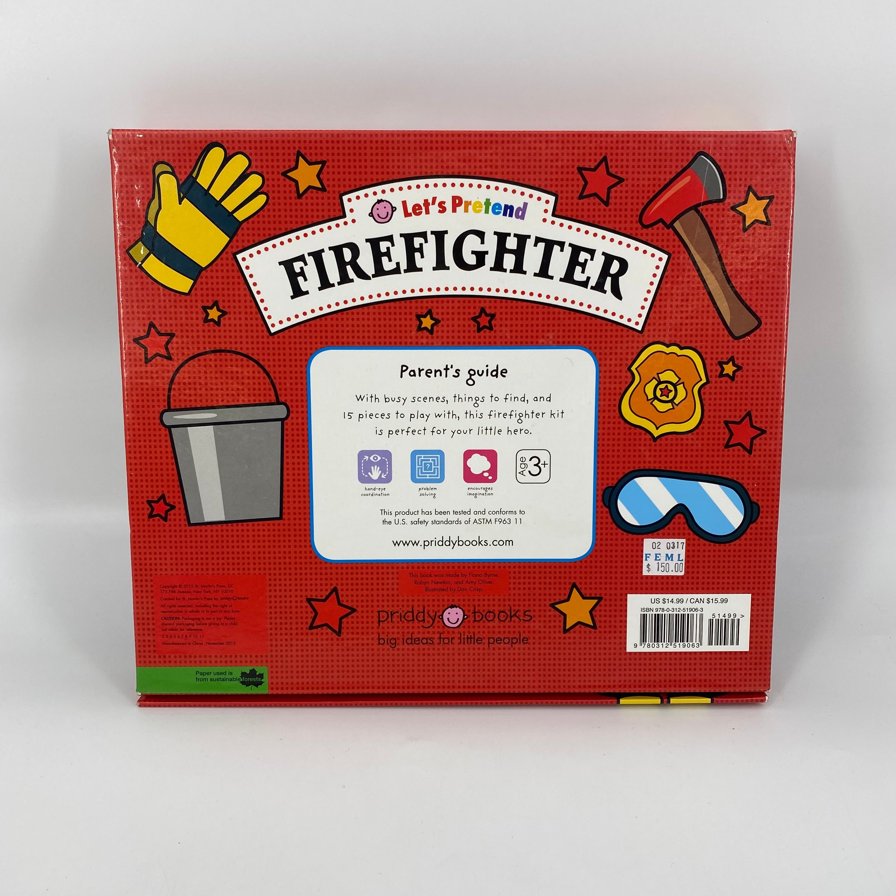 Livre puzzle - Pompier- Édition 2015