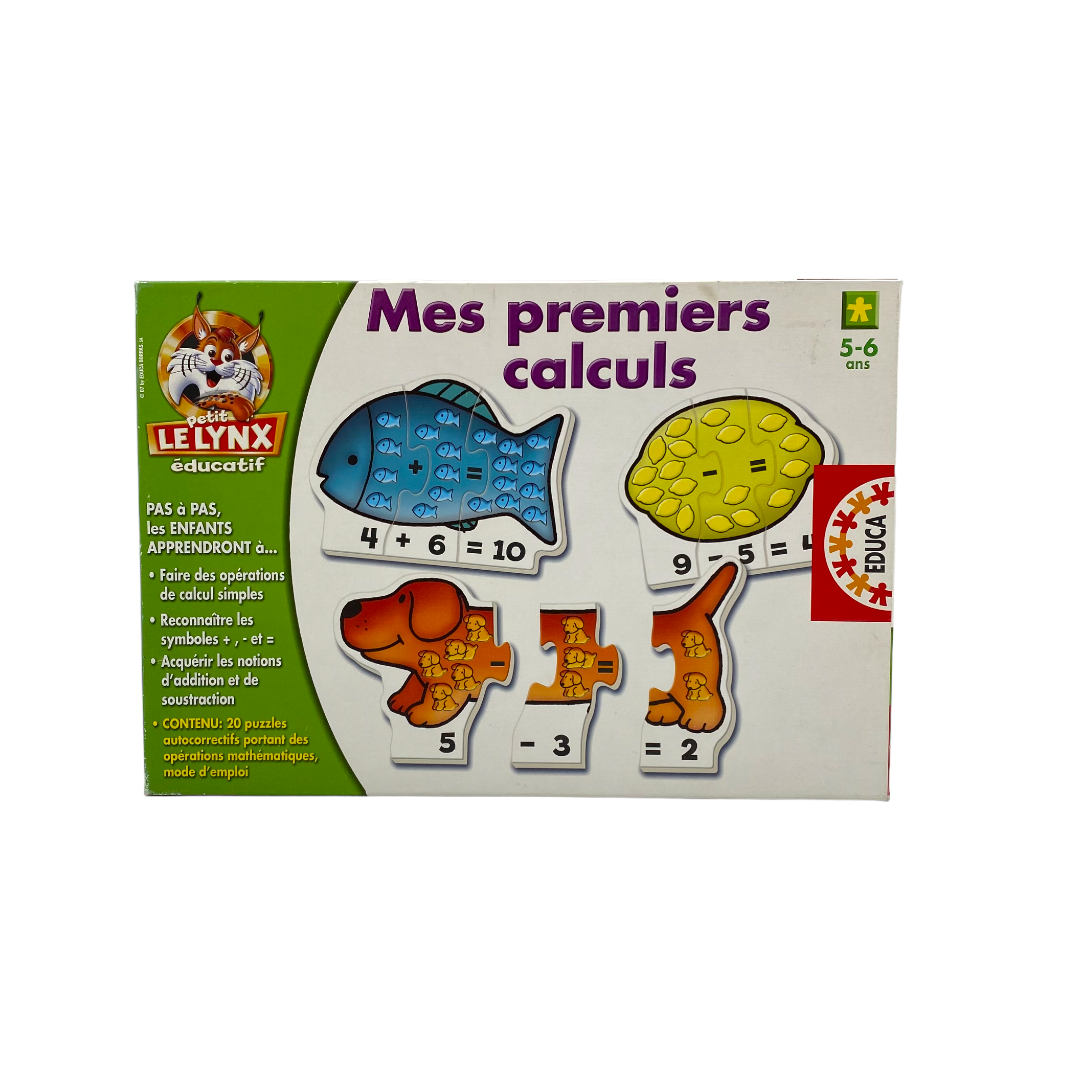 Petit le lynx - Mes premiers calculs
