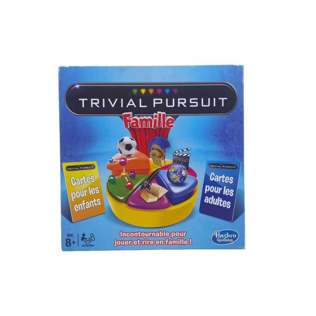 Acheter Trivial Pursuit - Edition Famille - Jeux de société - Hasbr