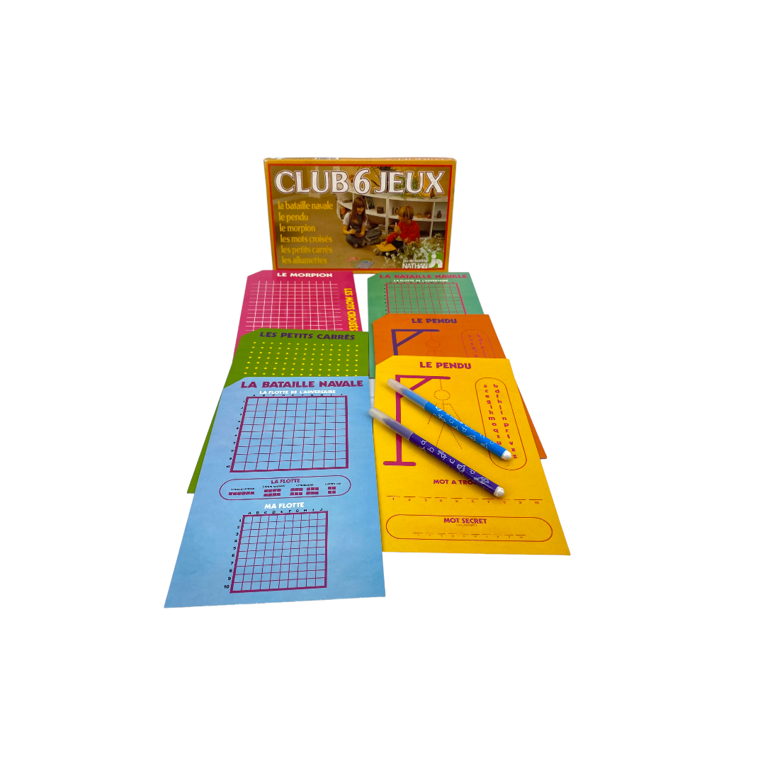 Club 6 jeux- Édition 1981