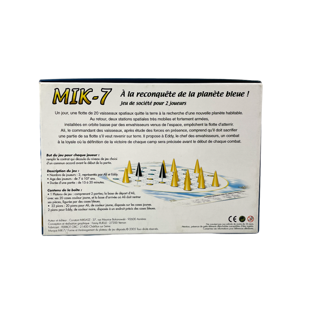 Mik-7 A la reconquête de la planète bleue !