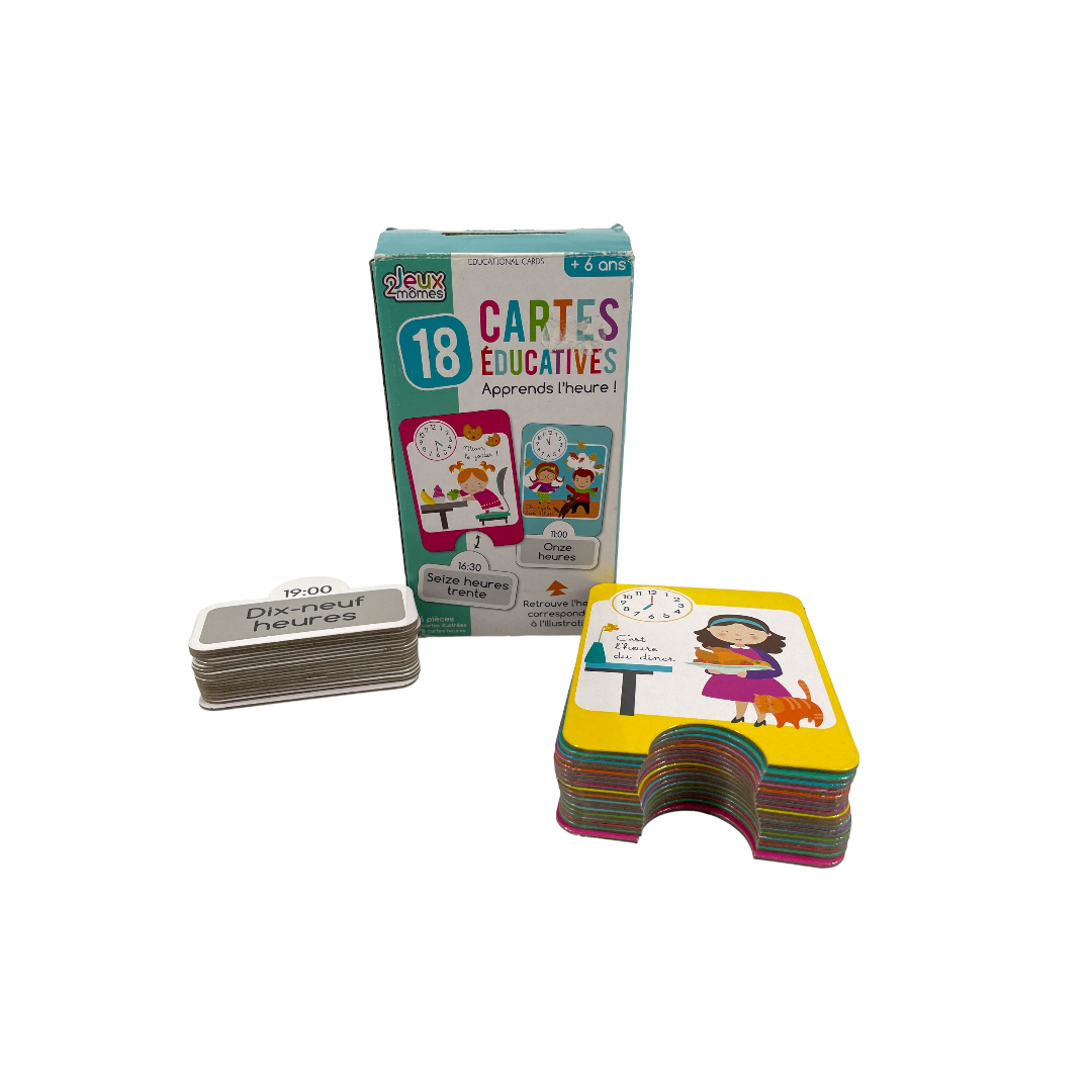 Cartes éducatives - J&
