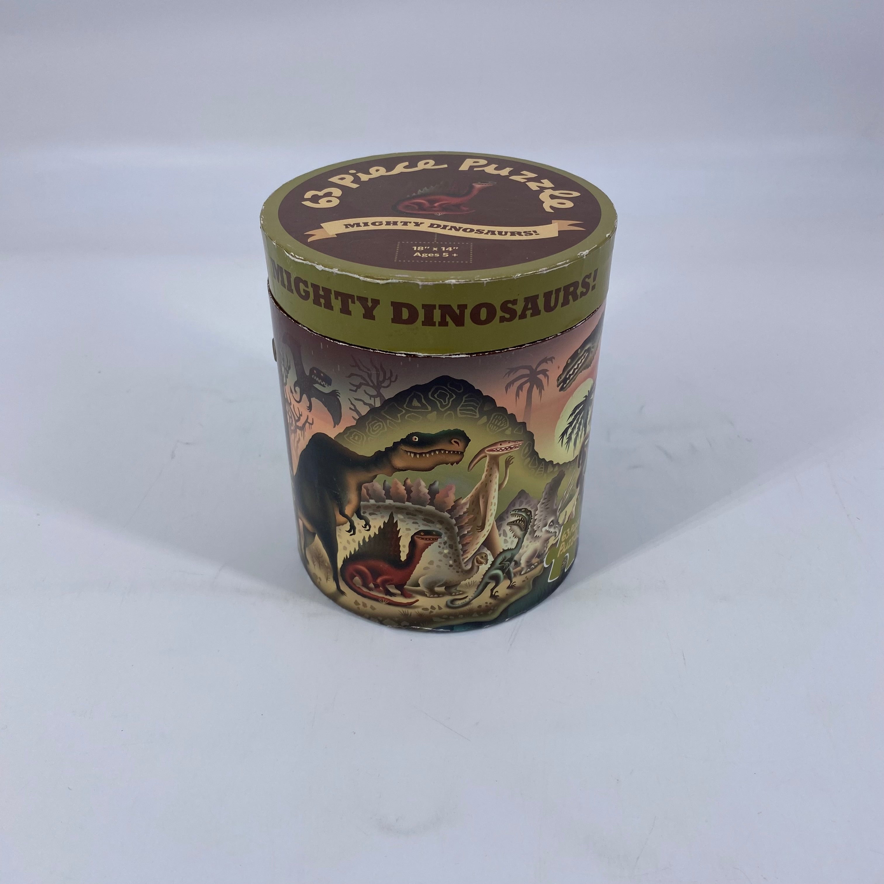 Puzzle - Mighty dinosaurs - 63 pièces