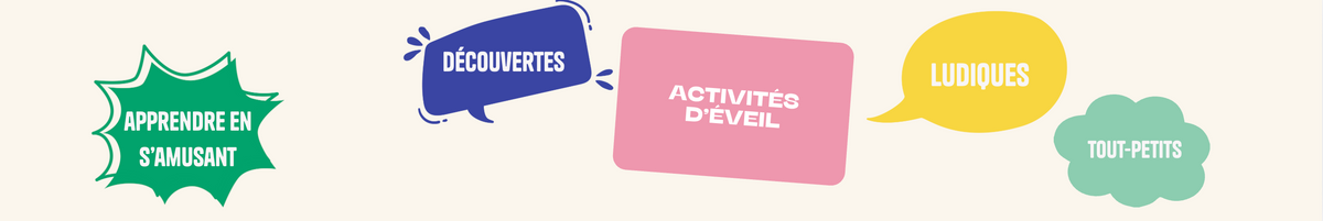 Activités d'éveil