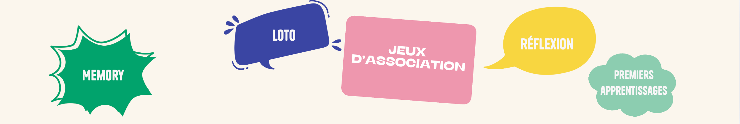 Jeux d'association