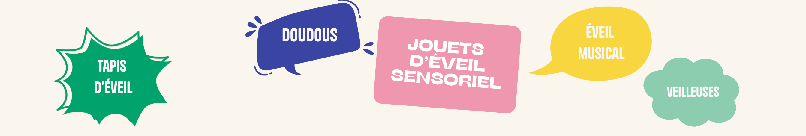 Jouets d'éveil sensoriel d'occasion