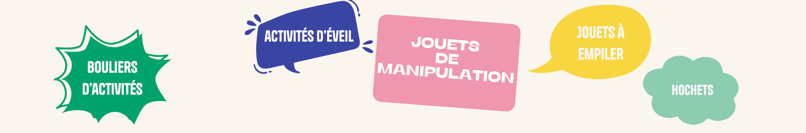 Jouets de manipulation d'occasion reconditionnés