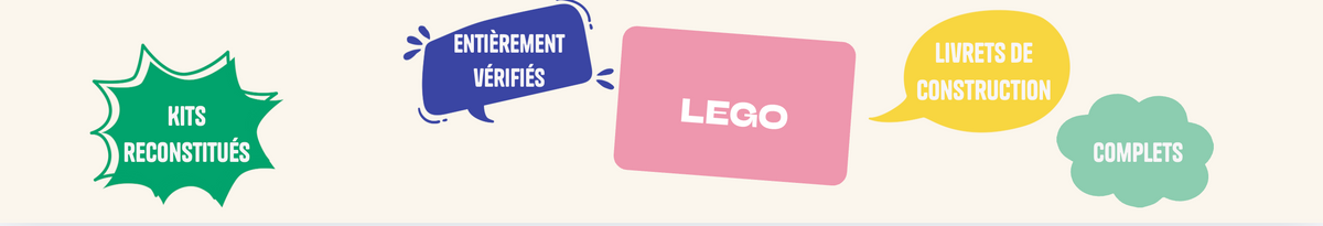 LEGO d'occasion reconditionnés