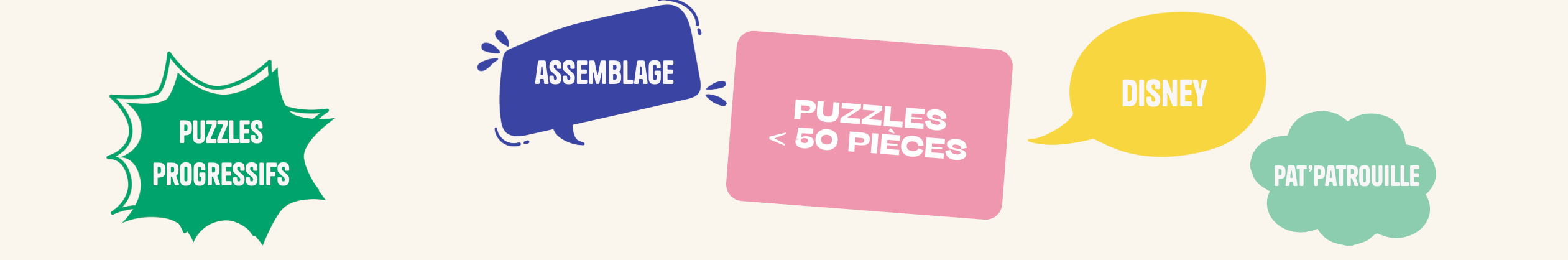 Puzzles < 50 pièces