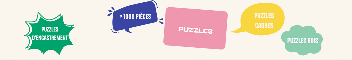 Puzzles d'occasion reconditionnés