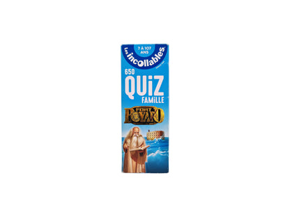 Les incollables - 650 quiz famille - Fort Boyard- Édition 2023