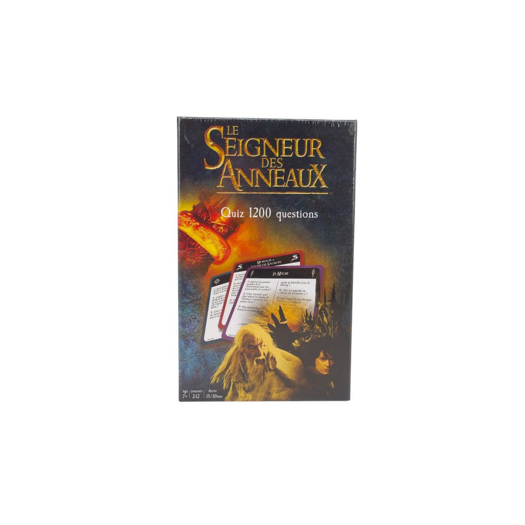 Quiz 1200 questions - Le seigneur des anneaux- Édition 2022