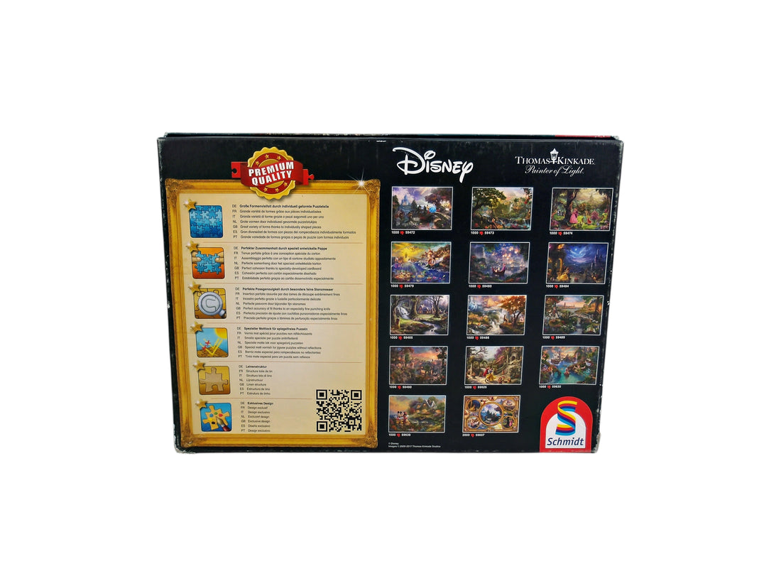 Puzzle -Thomas Kinkade - 101 dalmatiens - 1000 pièces- Édition 2017