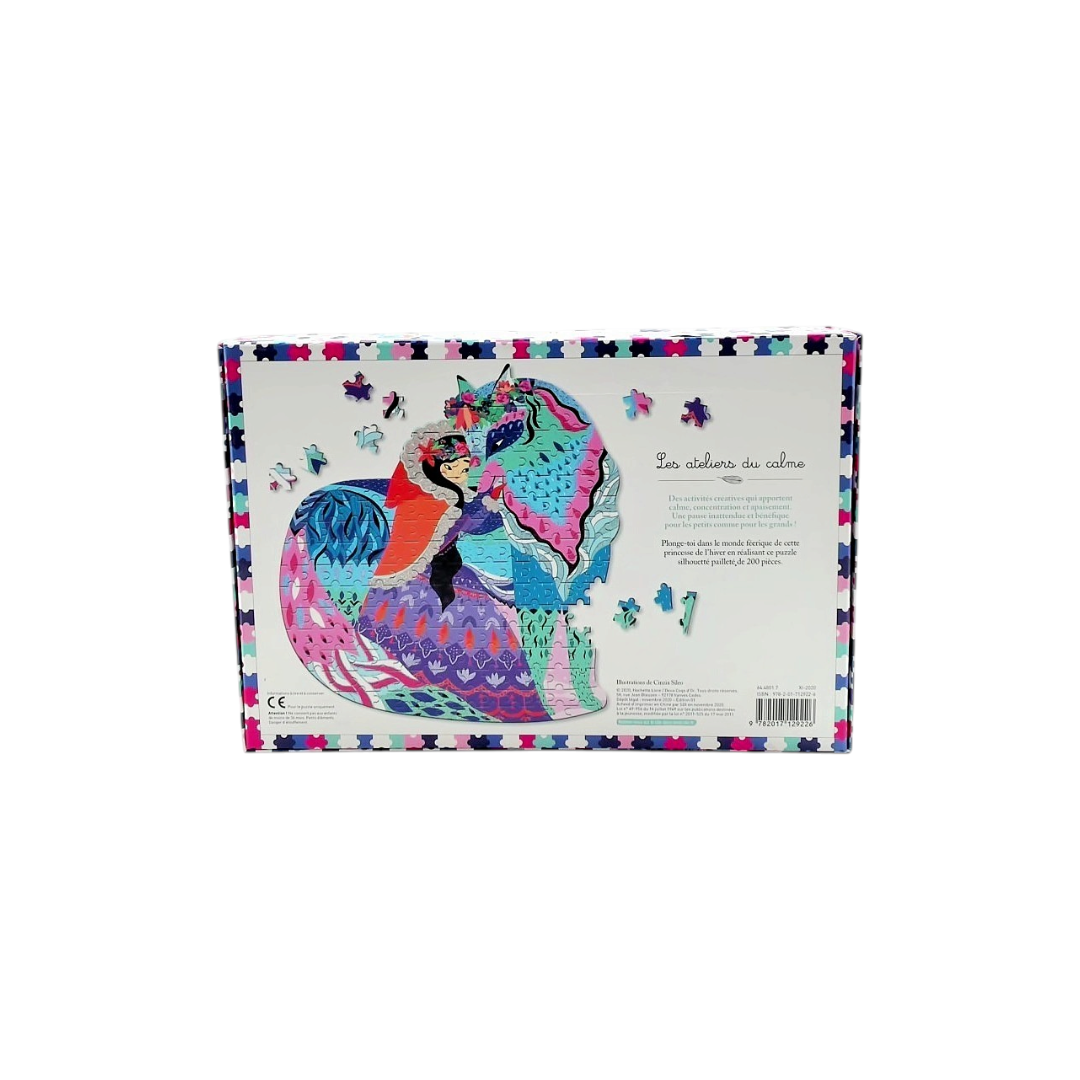 Puzzle silhouette - Princesse de l&