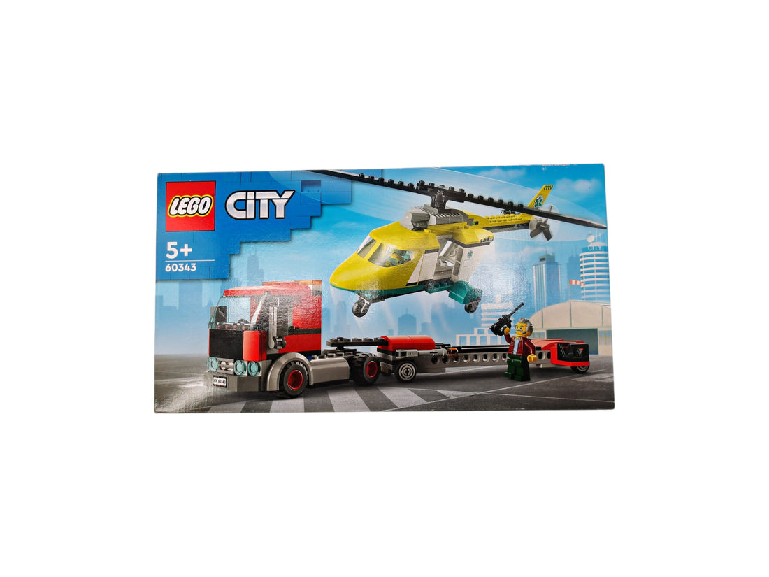 LEGO City - Le transport de l’hélicoptère de secours - 60343