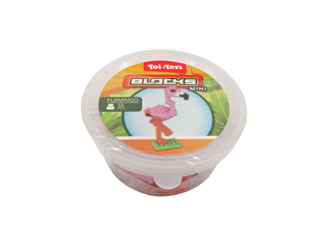 Flamant rose - Blocks mini