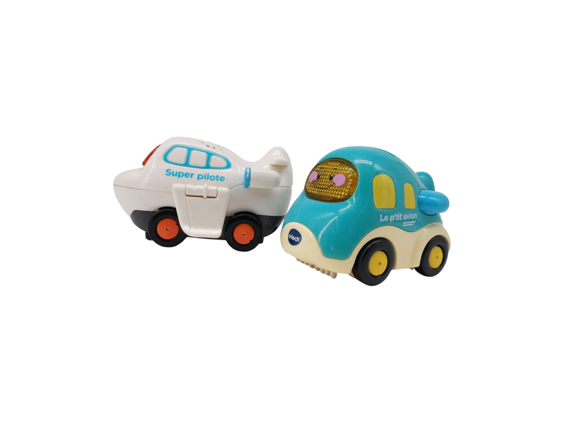 Voitures Tut Tut Bolides - Avion - x2