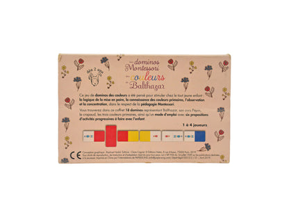 Les premiers dominos Montessori de Pépin et Balthazar